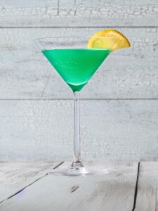 Cocktail blue apple