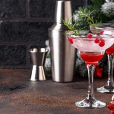 Article pour des idées de cocktails sans alcool pour les fêtes de fin d'année.