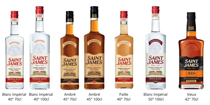 La gamme Saint James